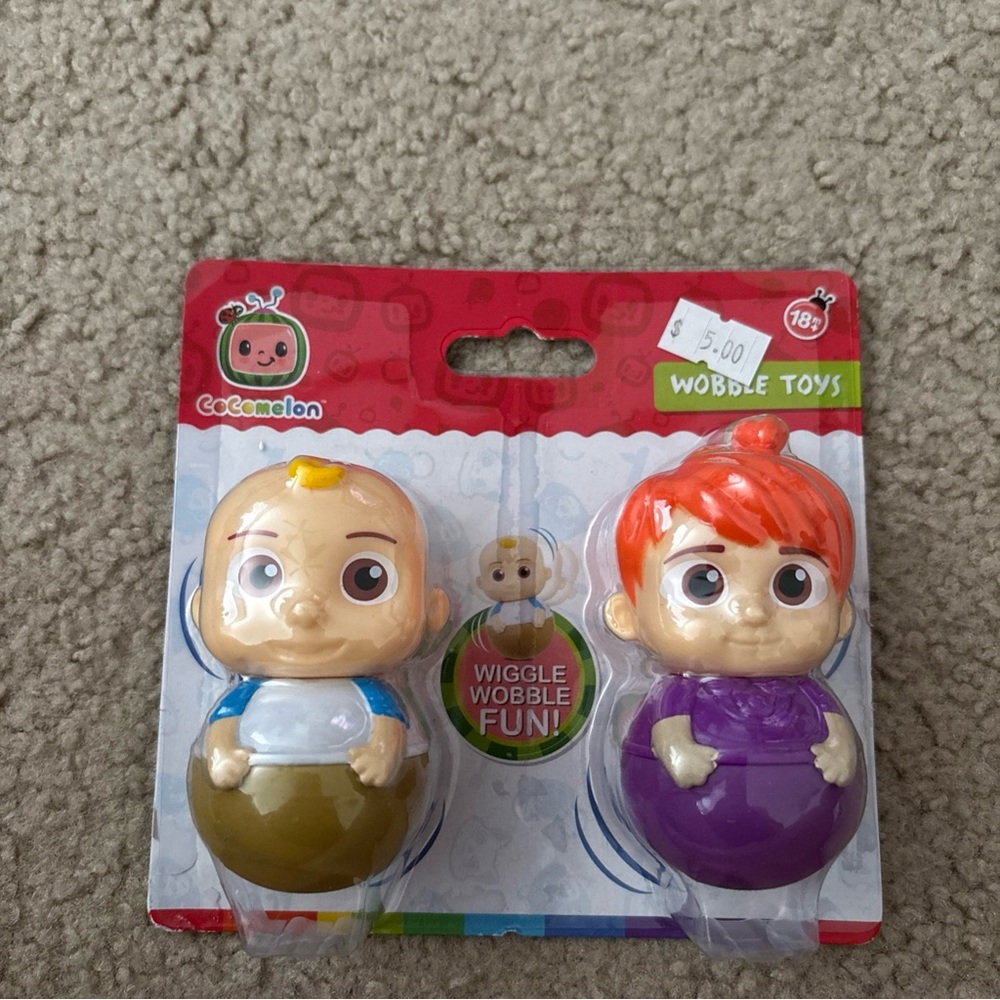 Cocomelon Figures Set - Cocomelon Wobble Toys Cocomelon Figures new 18mths & up